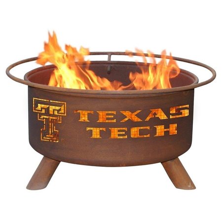 PATINA PRODUCTS 30 in. Texas Tech Fire Pit PA434301